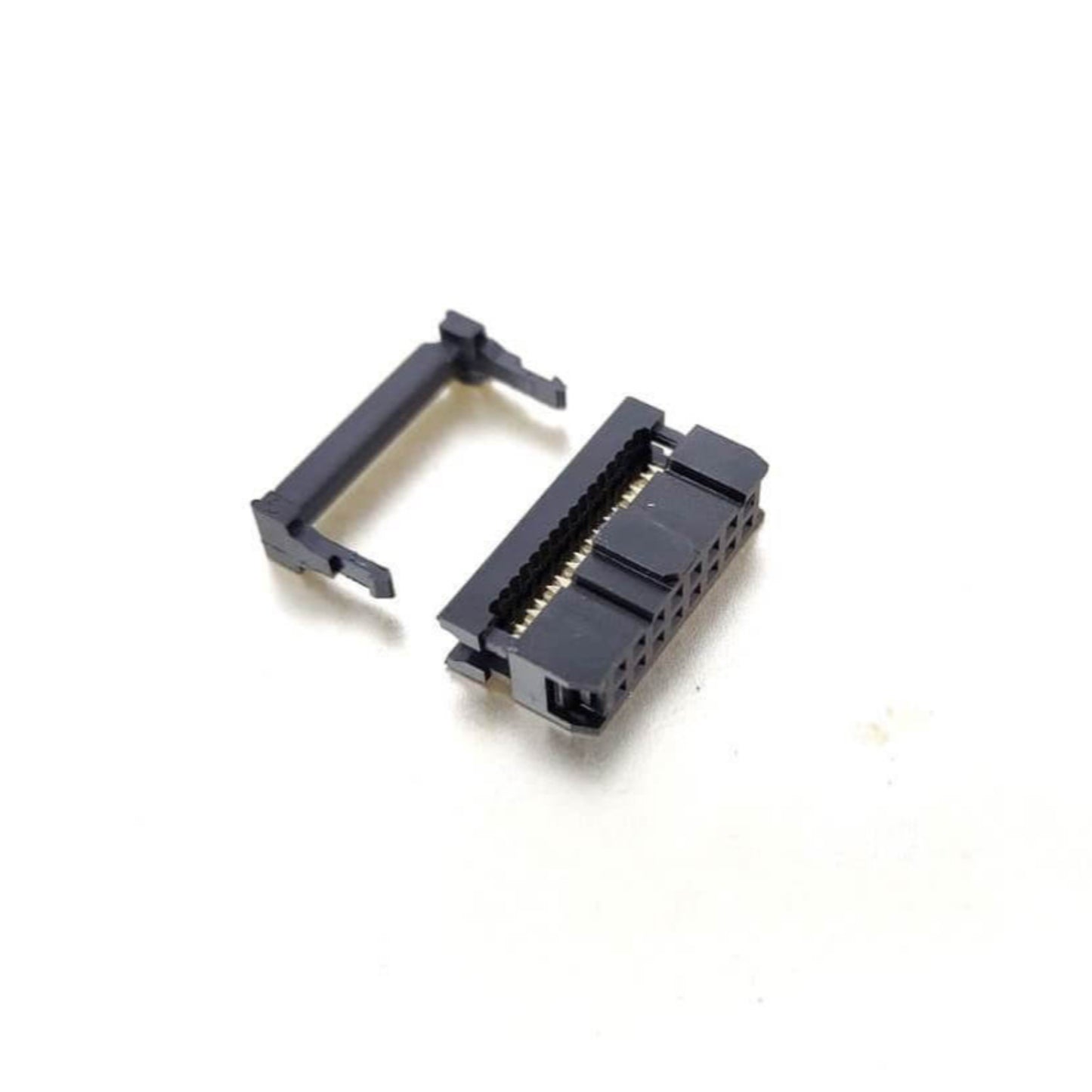 FC-16P IDC Socket Connector image showing durable plastic and metal construction for 1.27mm ribbon cable connections.