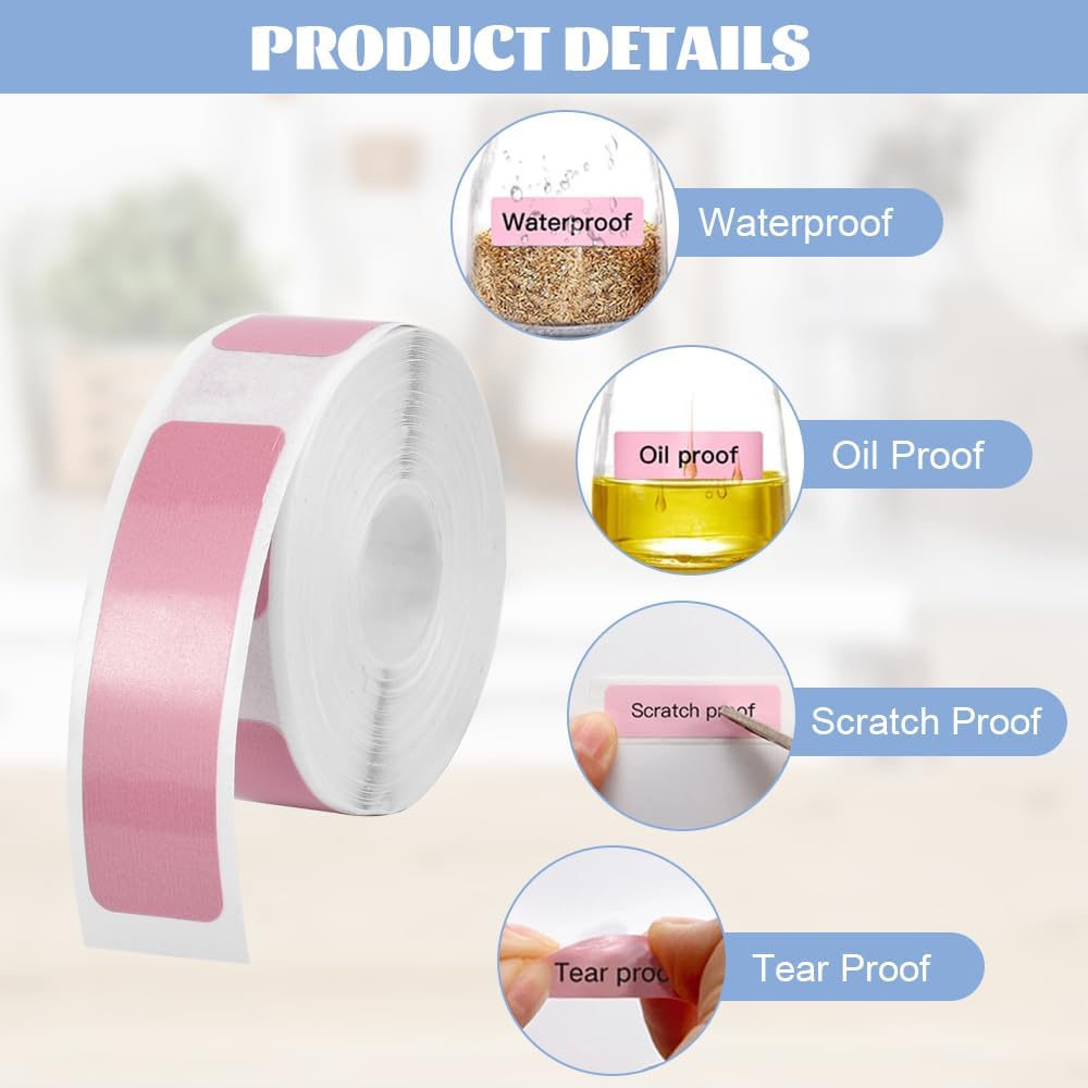 1 Roll P15 Thermal Label Maker Tape