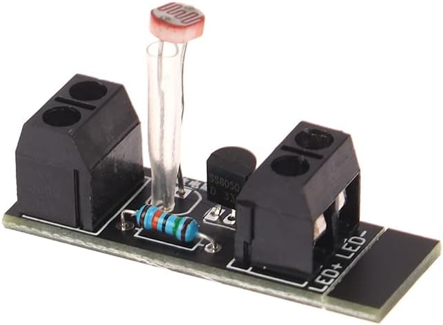 3V intelligent light control sensor switch module for Arduino Micro:bit with light sensor for DIY projects.