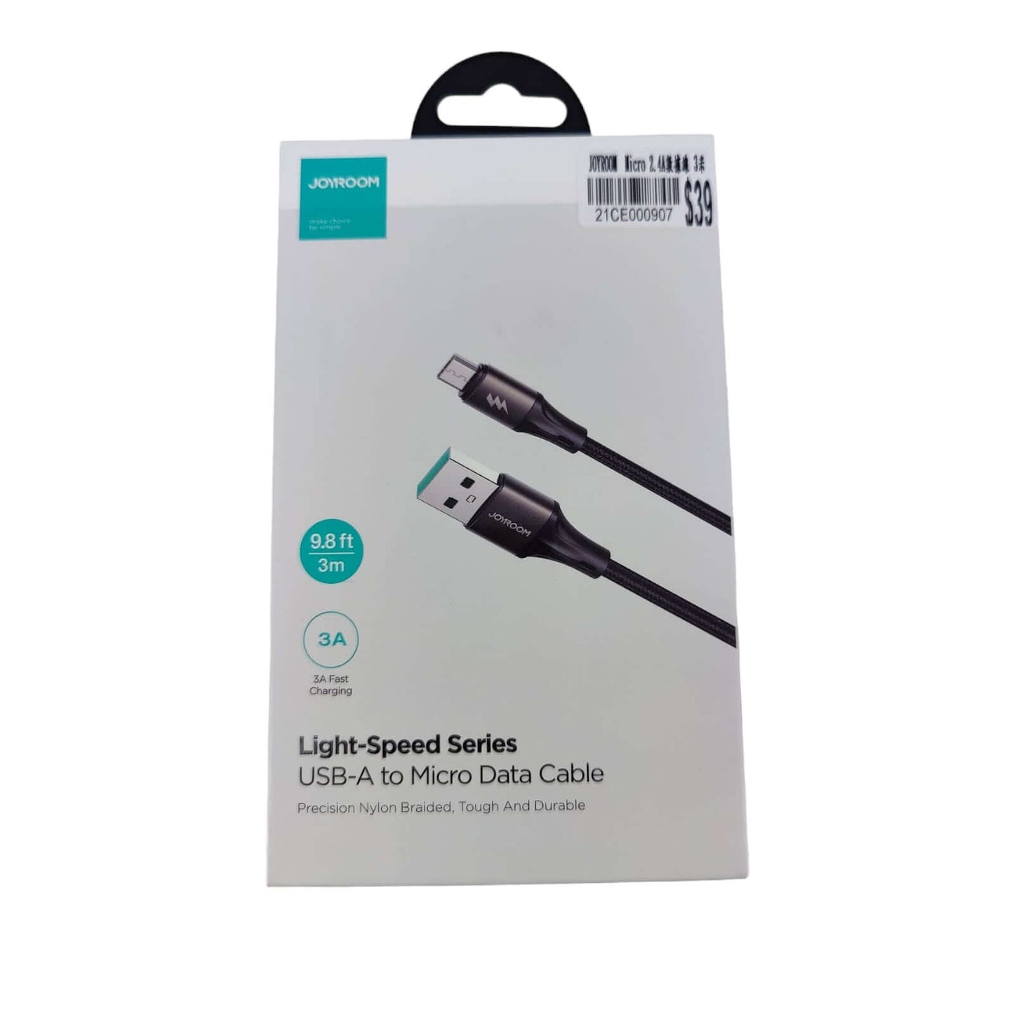 Joyroom 3M Micro USB Fast Charging Cable - Sun Cheong Computer Company Limited
