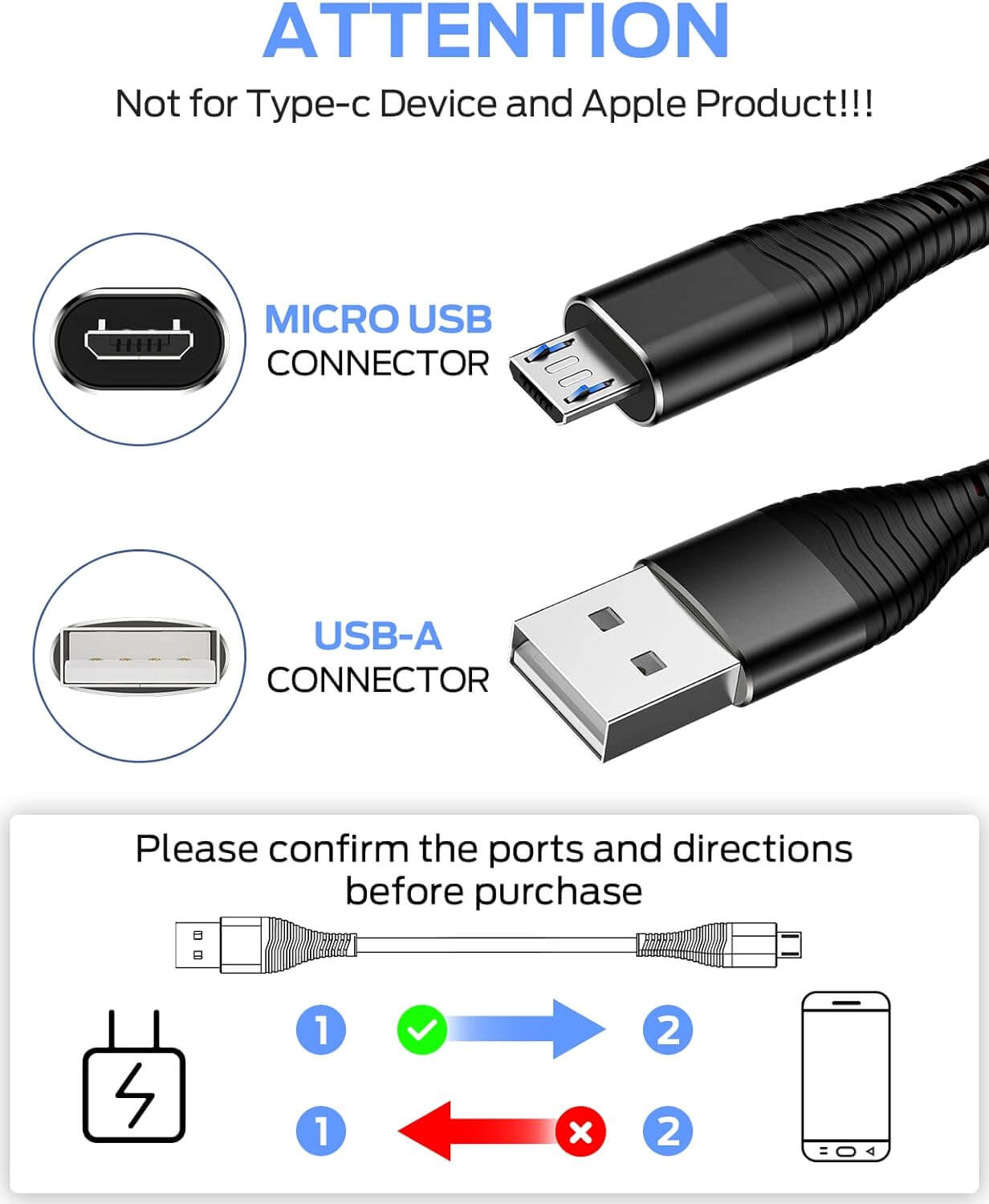 Joyroom 3M Micro USB Fast Charging Cable - Sun Cheong Computer Company Limited