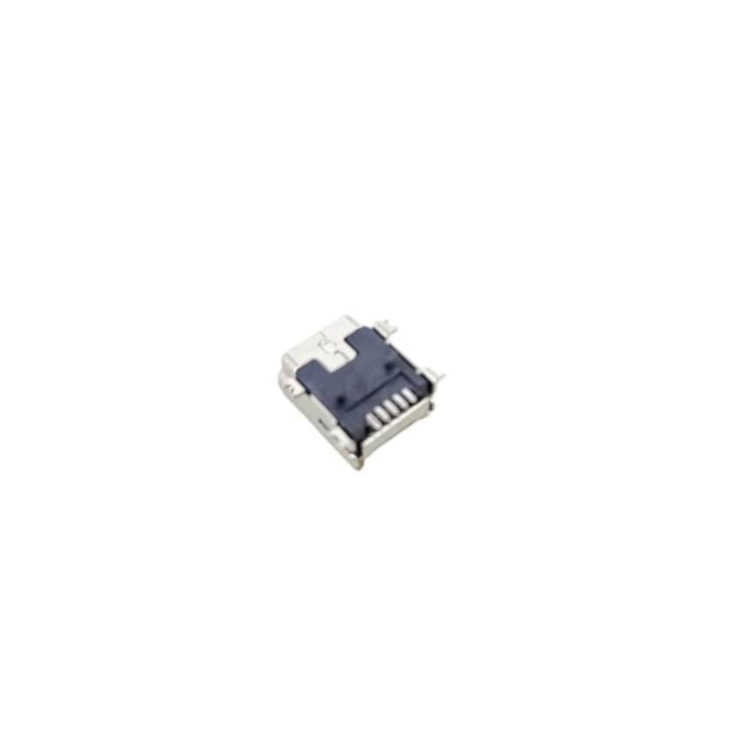 DIY Mini USB Adapter with 5-Pin PCB Jack Socket, compact size 9x7.5x4mm for efficient connectivity.