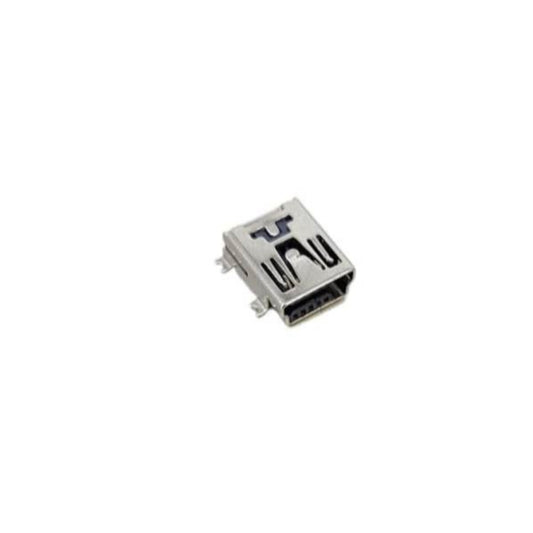 DIY Mini USB Adapter, USB Type B Female Port 5-Pin 180 Degree SMD SMT PCB Jack Socket, compact size 9x7.5x4mm.