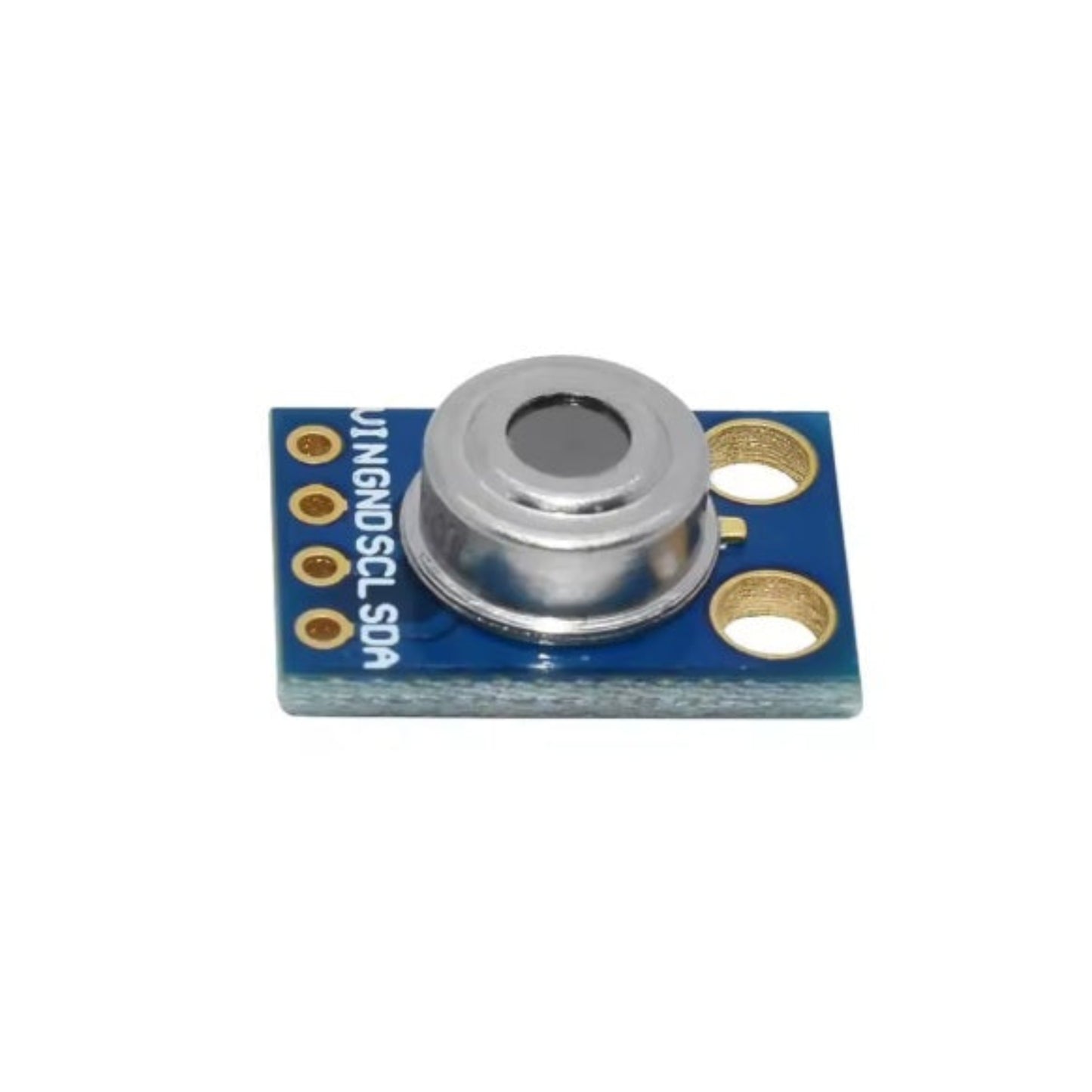 Side angle view of MLX90614 non-contact temperature sensor