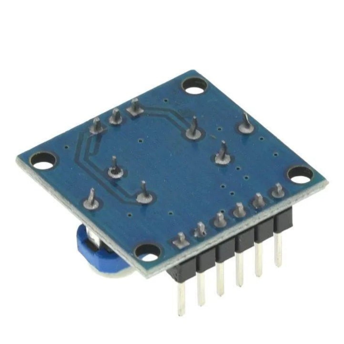PAM8406 stereo noiseless power amplifier module with compact design for audio devices.