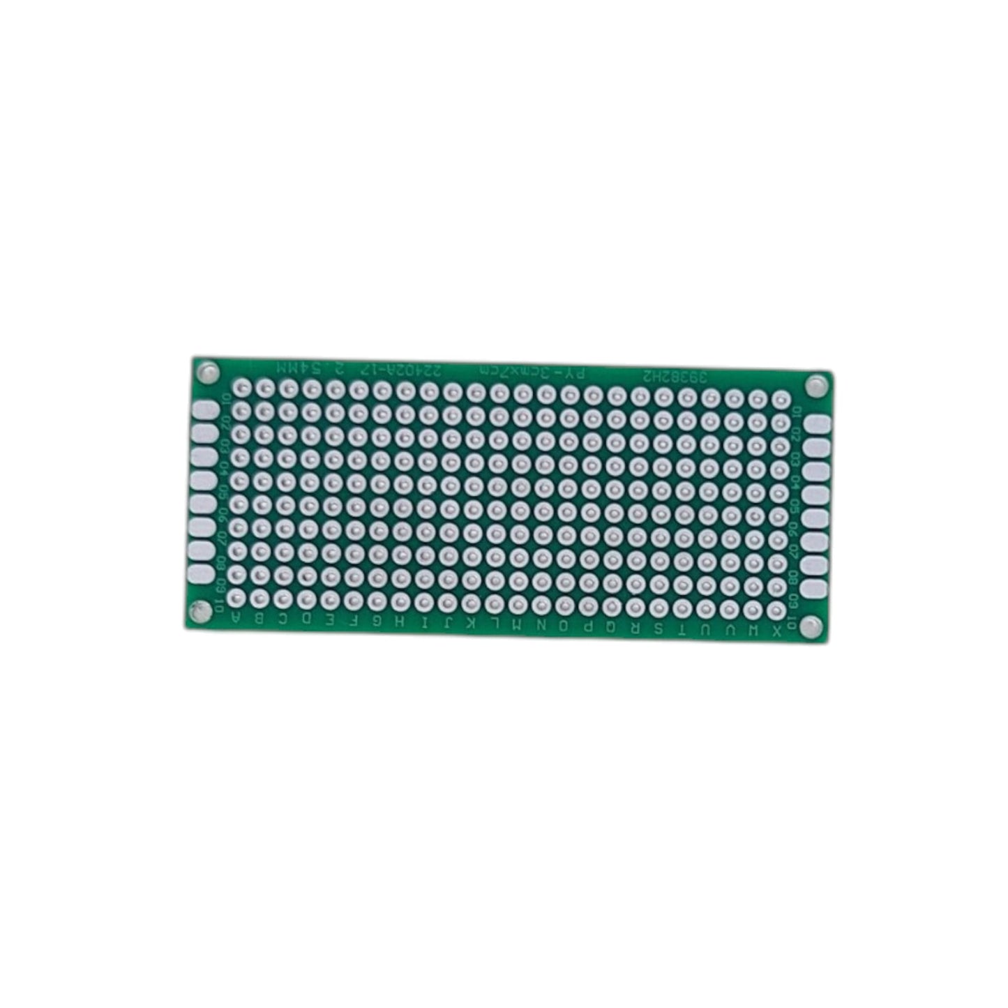3x7cm double-sided PCB prototyping board.