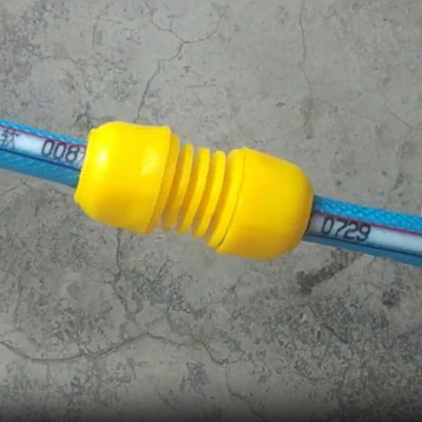 Quick Fix Extend Connector for 1/2 inch garden hose, securely joining two hoses together, durable and easy to use.