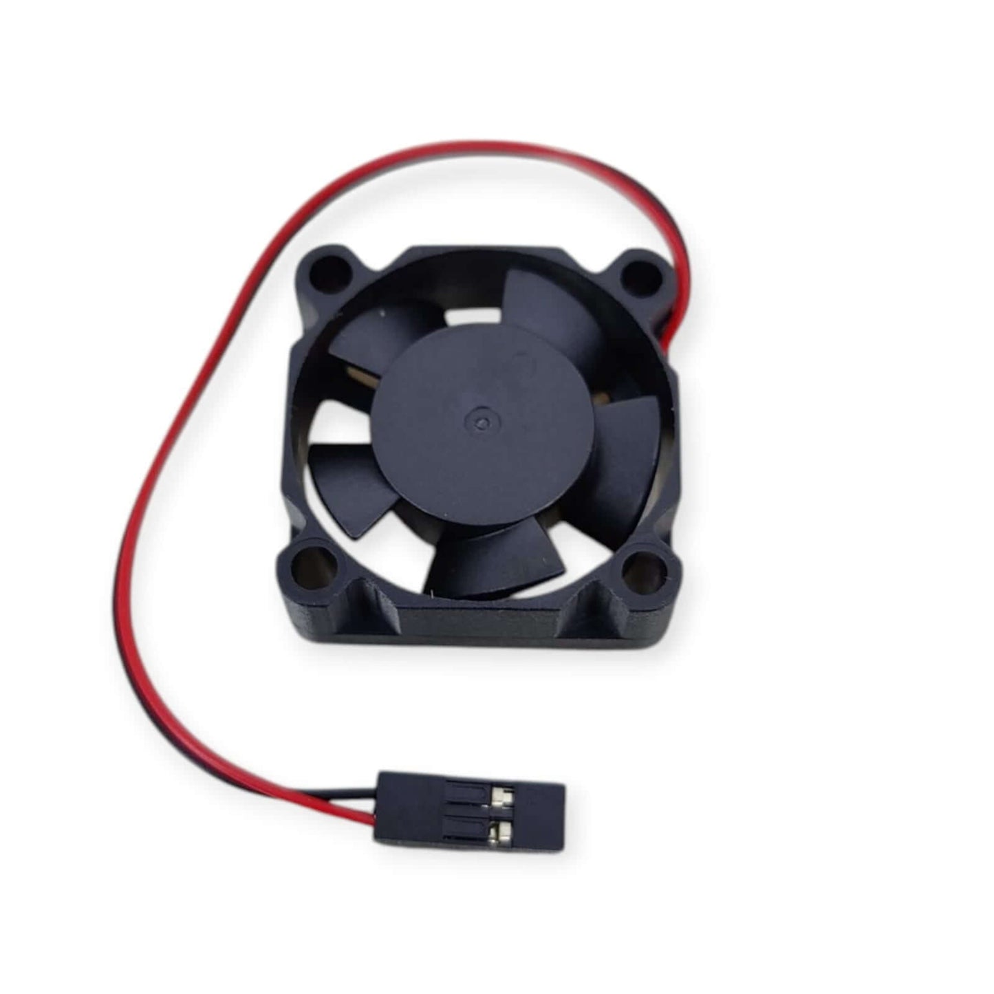 Raspberry Pi silent cooling fan with connectors for efficient heat dissipation in electronic projects.