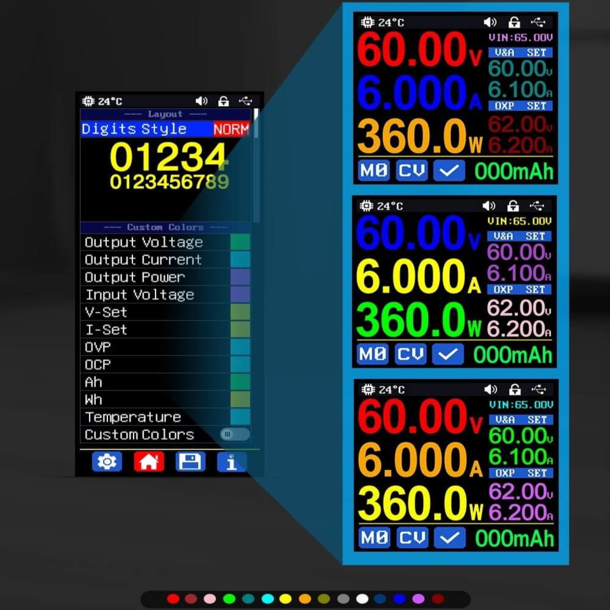 RK6006 - C DC0 - 60V 6A DC POWER SUPPLY - Sun Cheong Computer Company Limited