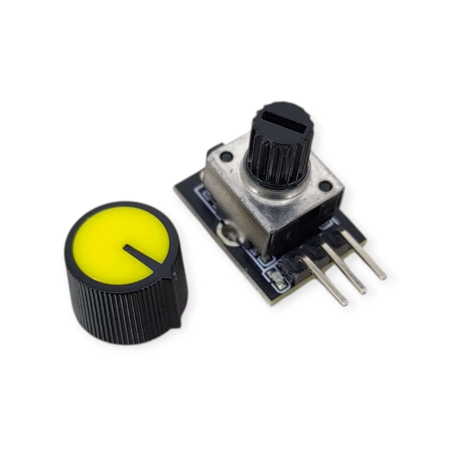 Servo Tester (5-26V) with yellow knob detached.
