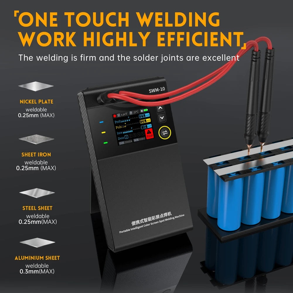 Fnirsi Portable Intelligent Color Screen Spot Welding Machine