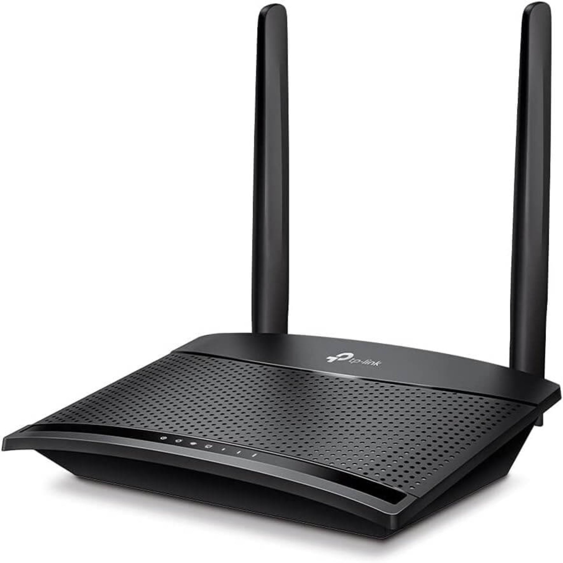 TP-Link TL-MR100 4G LTE Wi-Fi router with antennas, offering 300Mbps wireless connectivity for seamless internet access.