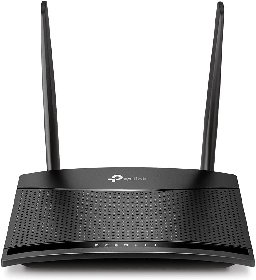 TP-Link TL-MR100 router with LED indicators