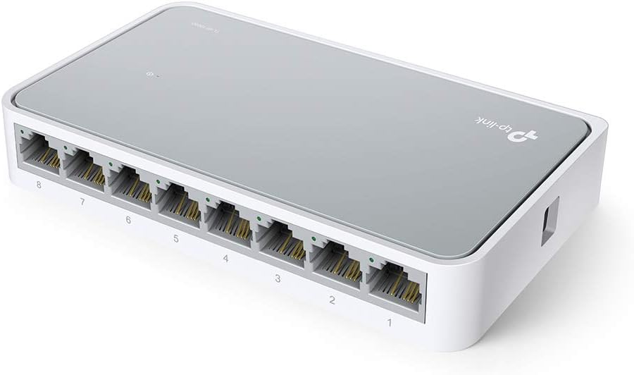 TP-Link TL-SF1008D 8-Port Desktop Ethernet Switch front view