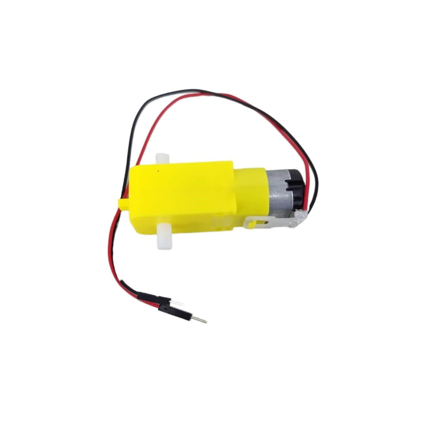 TT DC gear motor with Dupont cable, ideal for DIY smart car toys, dimensions 7x2.2x1.8cm, weight 29g.
