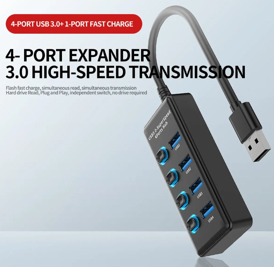 USB3.0 4 PORT HUBS IN HK