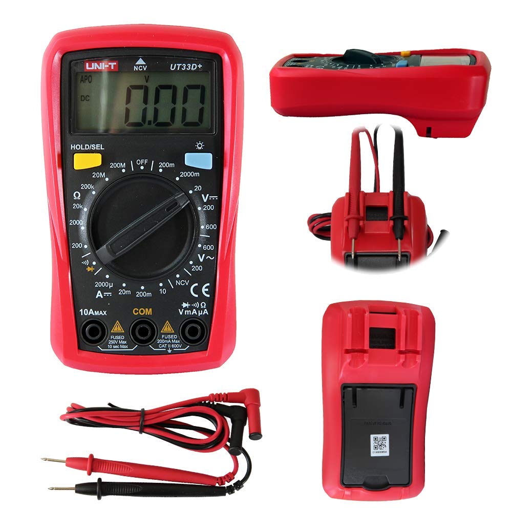 UNI-T UT33D+ Palm Size Multimeter
