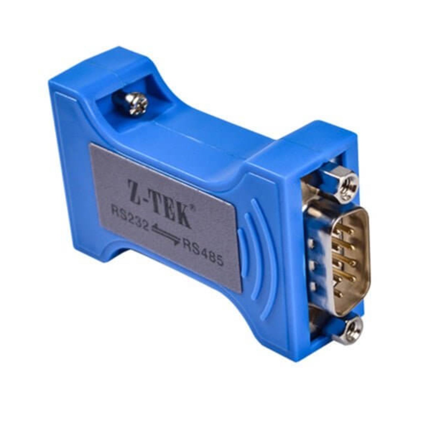 Z-TEK ZY092 RS232 to RS485 serial port converter, industrial-grade device for seamless communication.