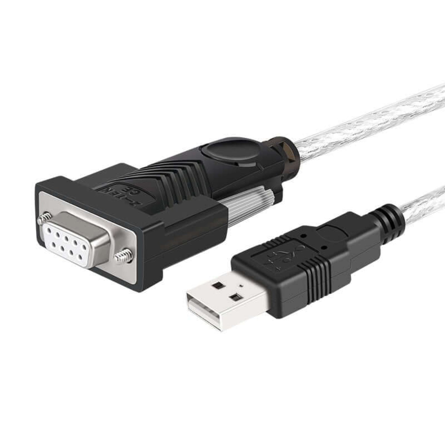 Z-TEK USB 2.0 to RS232 DB9 Female Serial Adapter Cable for connecting modern devices to legacy RS232 equipment.