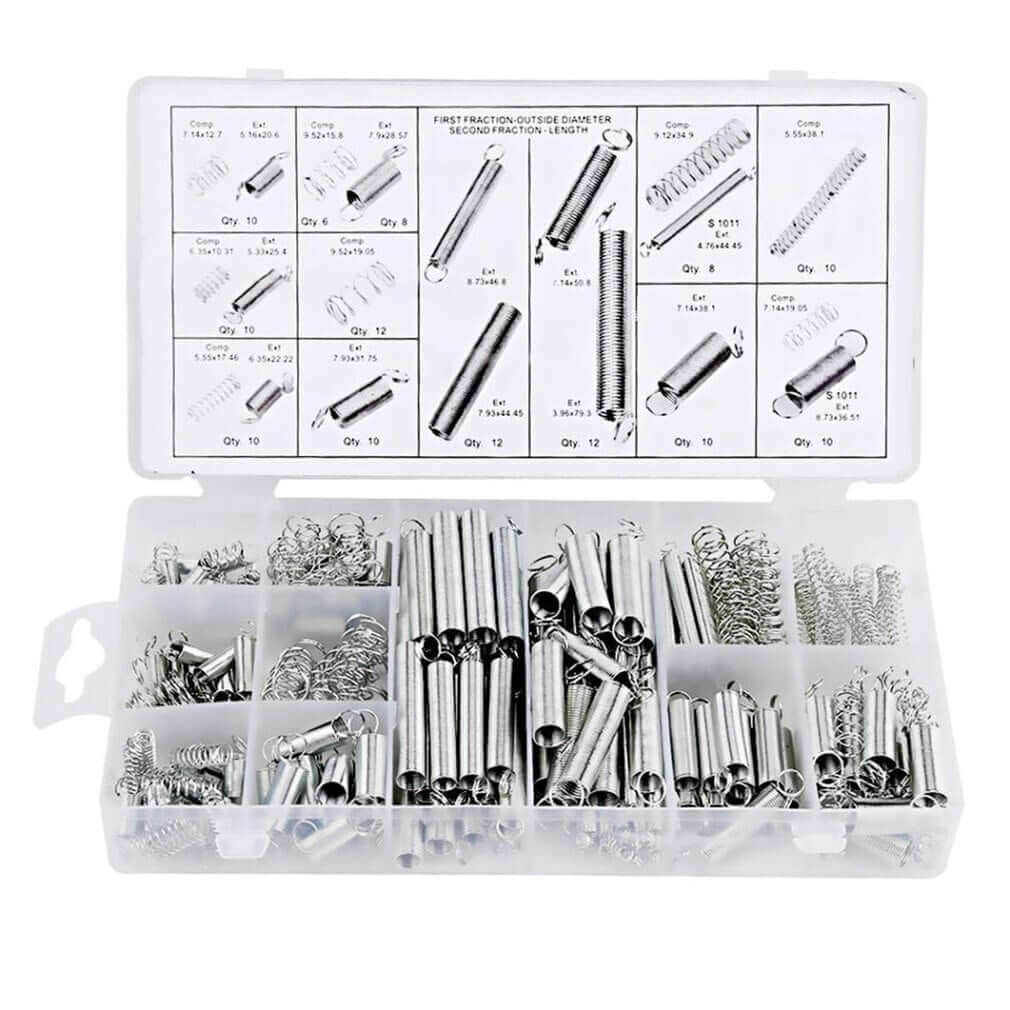 200Pcs Steel Spring Assortment - Sun Cheong Computer Company Limited