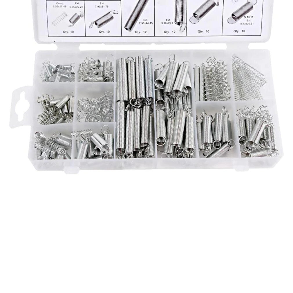 200Pcs Steel Spring Assortment