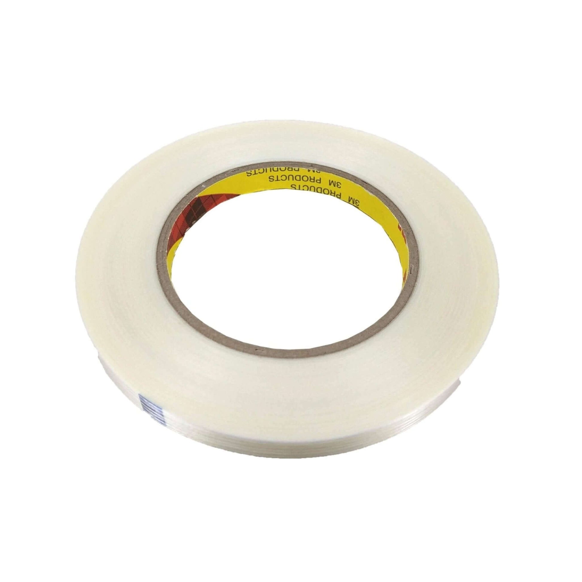 3M 8915 High Strength Fiberglass Filament Tape roll, 55M length for industrial and household use.