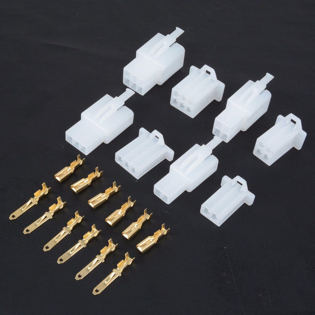 380Pcs/set Car Motorcycle Electrical 2.8mm 2 3 4 6 Pin Wire Terminal Connector - Sun Cheong Computer Company Limited