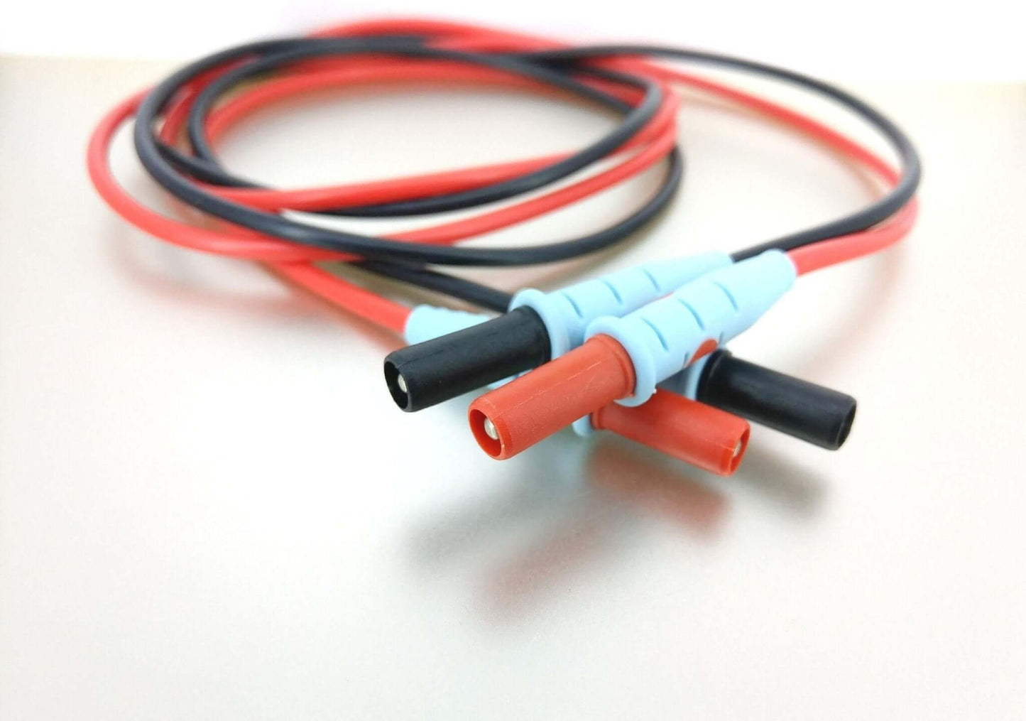 4mm Banana Plug Test Leads - 1.2m, 1000V 15A Silicone (Red/Black) - Sun Cheong Computer Company Limited
