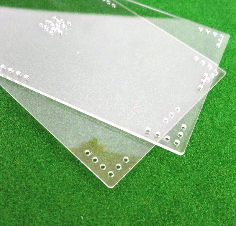Transparent Acrylic Sheet 100mm x 200mm x 2.3mm - Sun Cheong Computer Company Limited