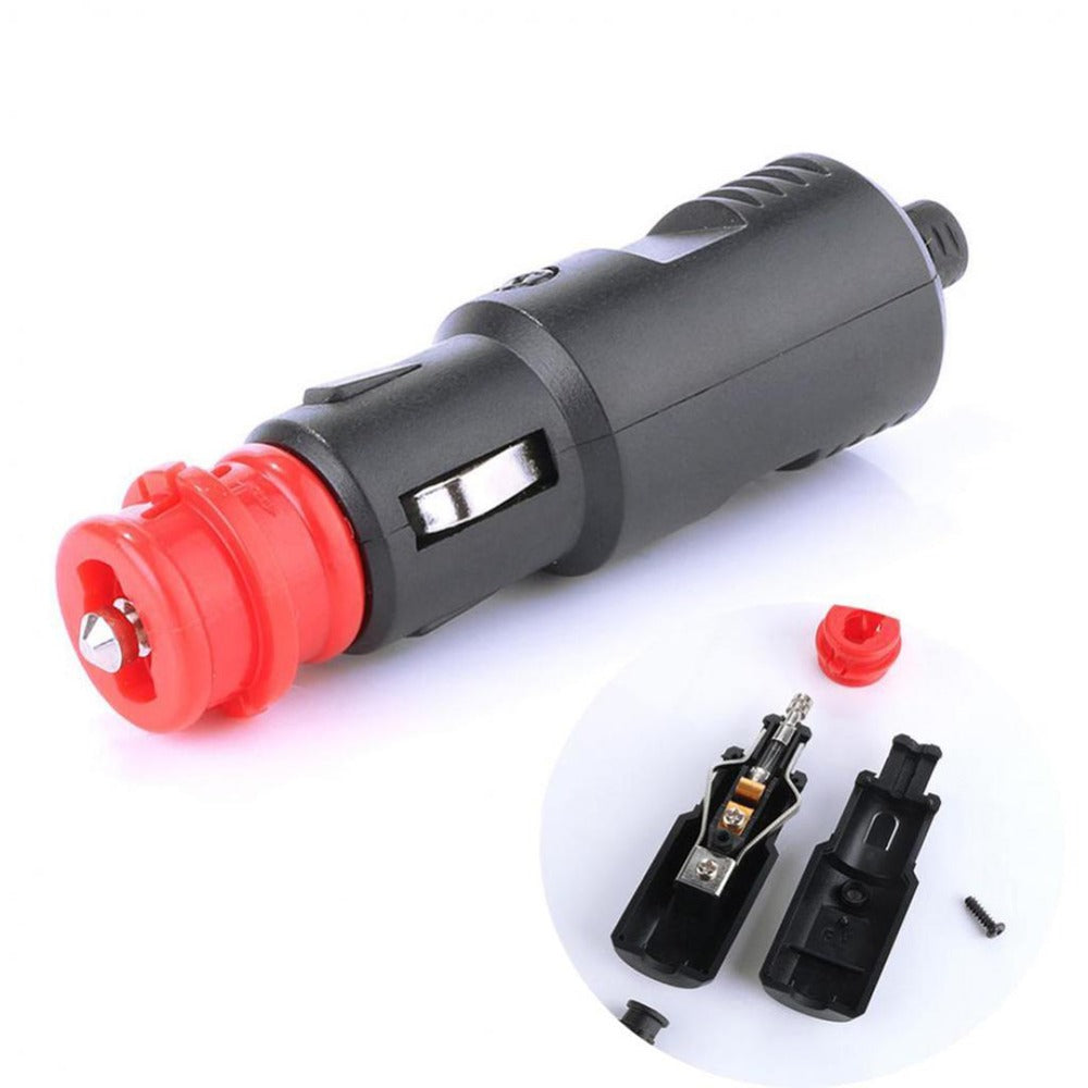Portable Car Auto Cigarette Lighter Socket Male Plug