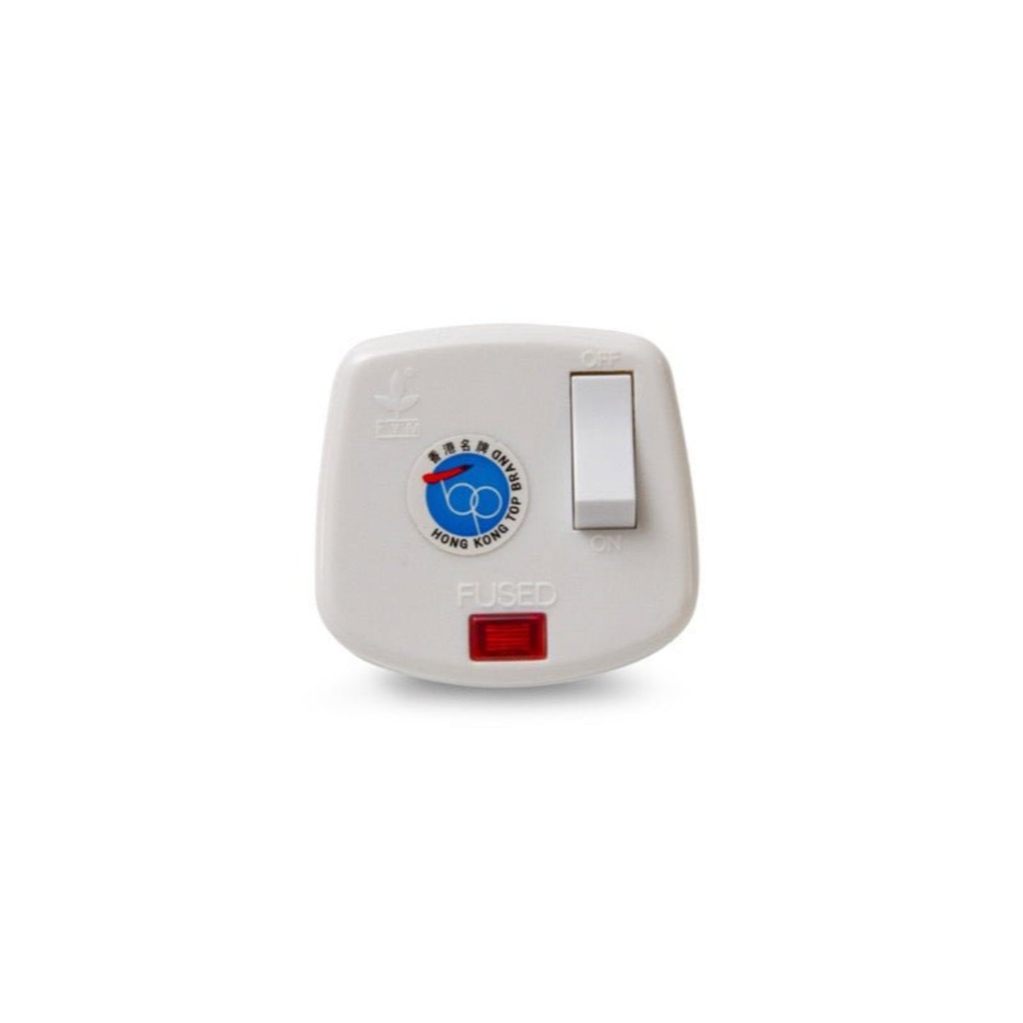 FYM UK 3 Pin Plug with Switch and Red Neon Light Indicator, 13A, CE and BS 1362 compliant, ensuring safety.