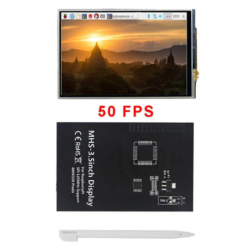 3.5 inch Raspberry Pi 4 Model B Touch Screen 480x320 - Sun Cheong Computer Company Limited