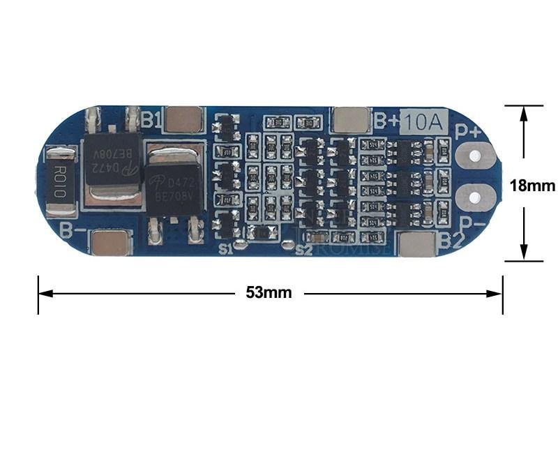 Lithium Battery Charger Protection Board hk 11.1v