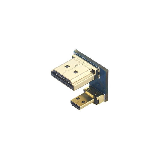 1080P HDMI to Micro HDMI Converter adapter for Raspberry Pi 4B, ideal for connecting screens.