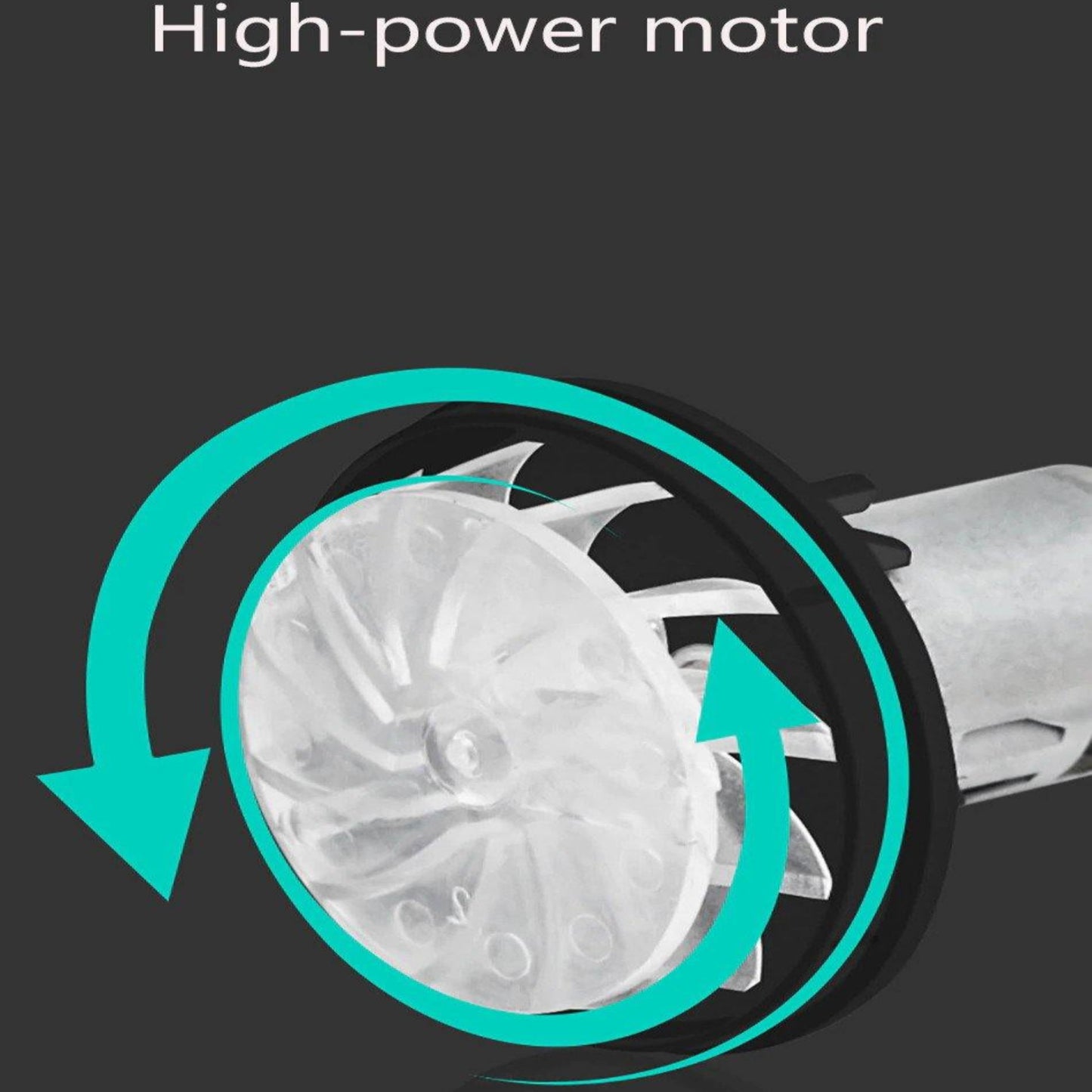 High-power motor of a 2000W Digital LCD Hot Air Gun, showcasing its efficient design and performance capabilities.