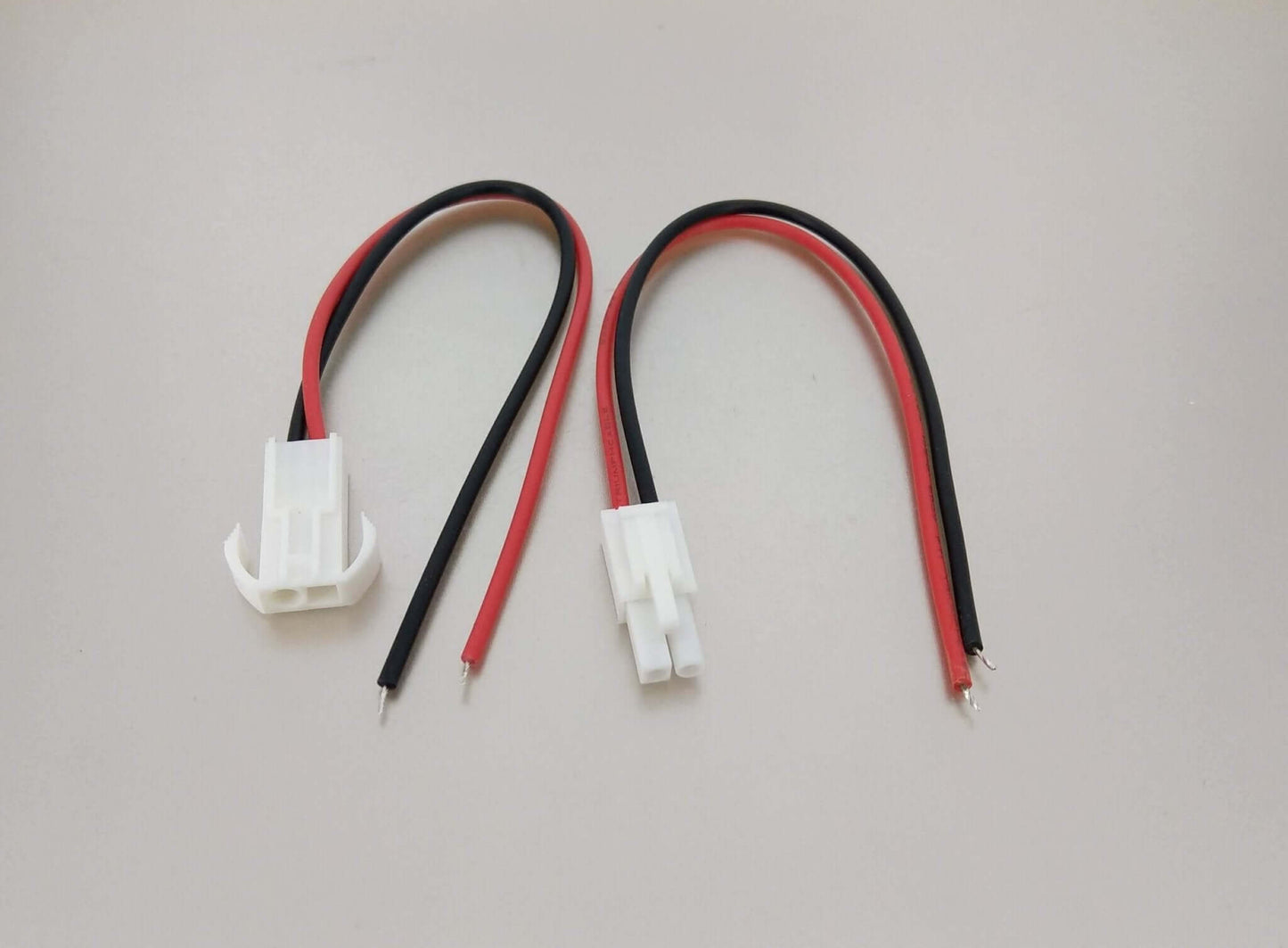 Tamiya plug battery male female connector adapter lead with 18CM wire, package of 2 pieces, 22AWG cable.