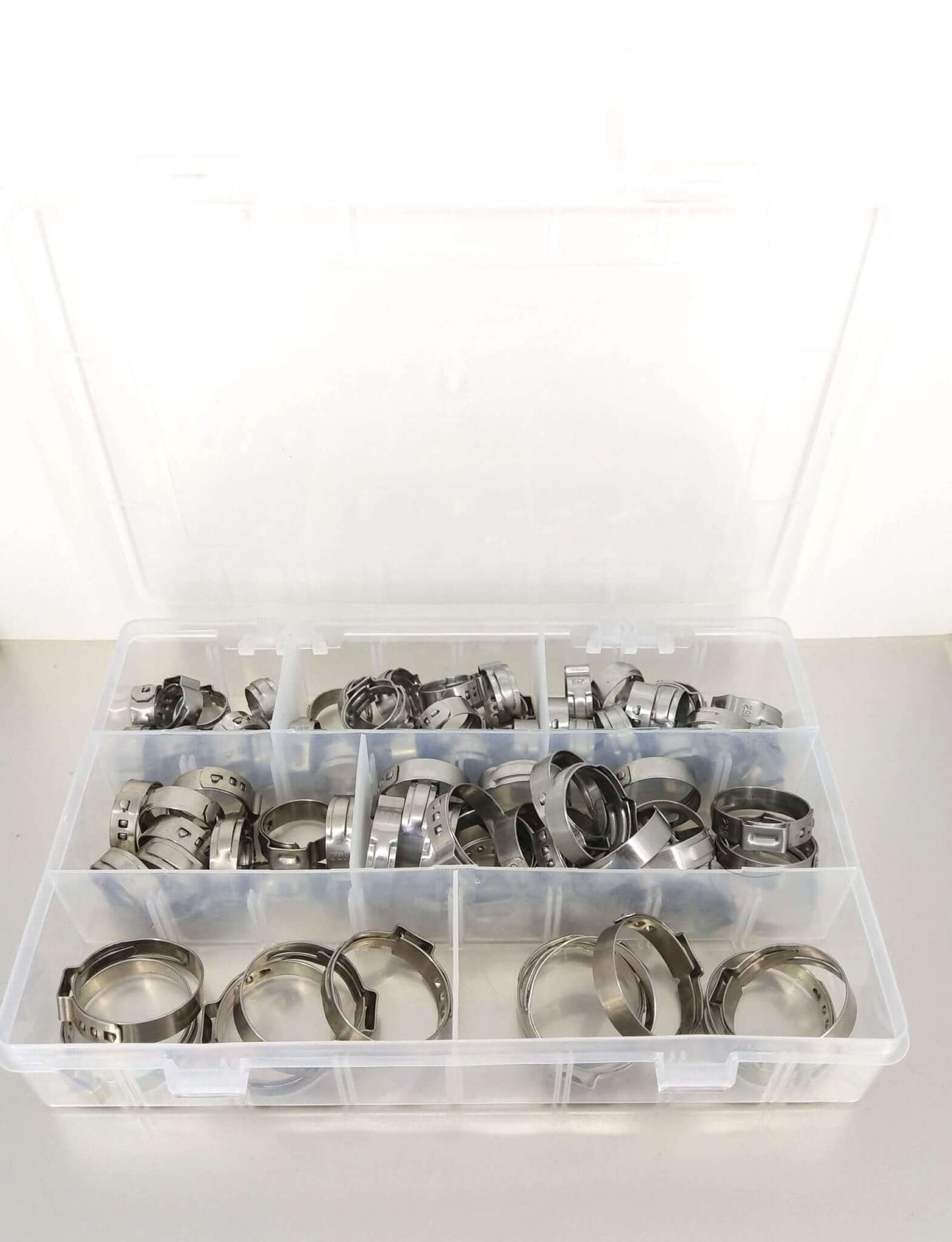 80pcs Stainless Single Ear Hose Clamps Set - Sun Cheong Computer Company Limited