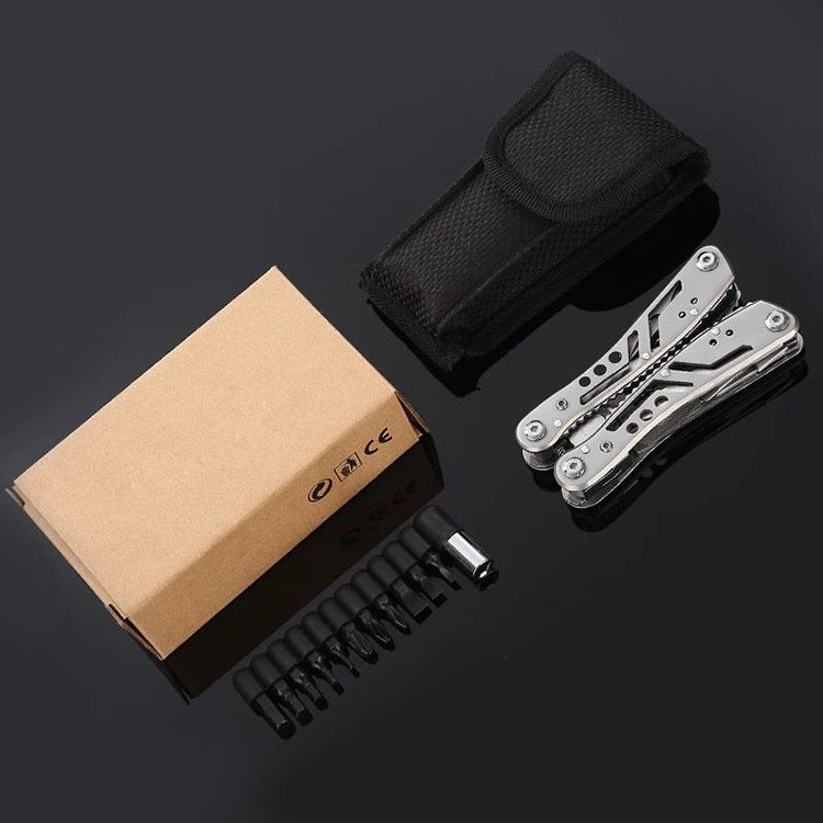 Multi-function Outdoor Set Pliers Knife Stainless Steel Camping Screwdriver