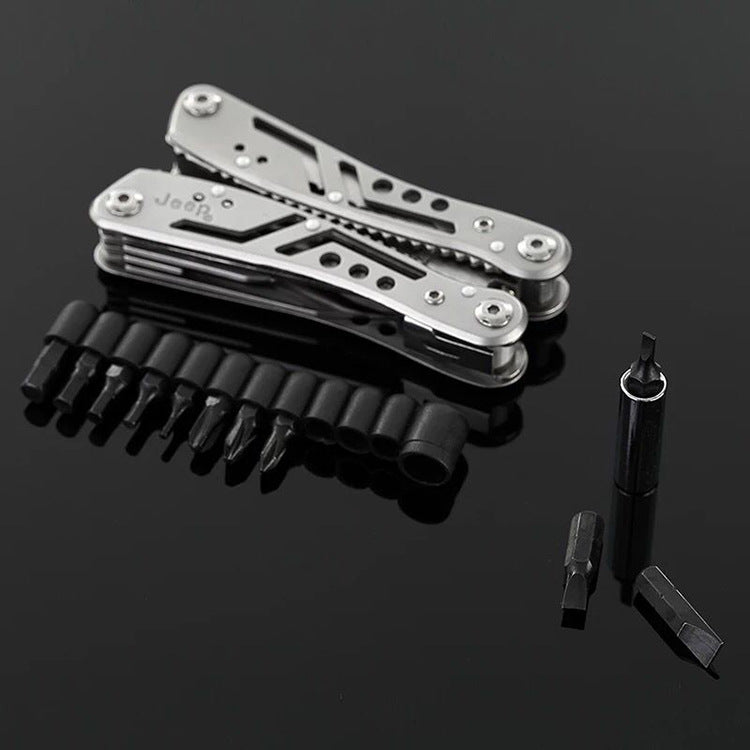 Multi-function Outdoor Set Pliers Knife Stainless Steel Camping Screwdriver