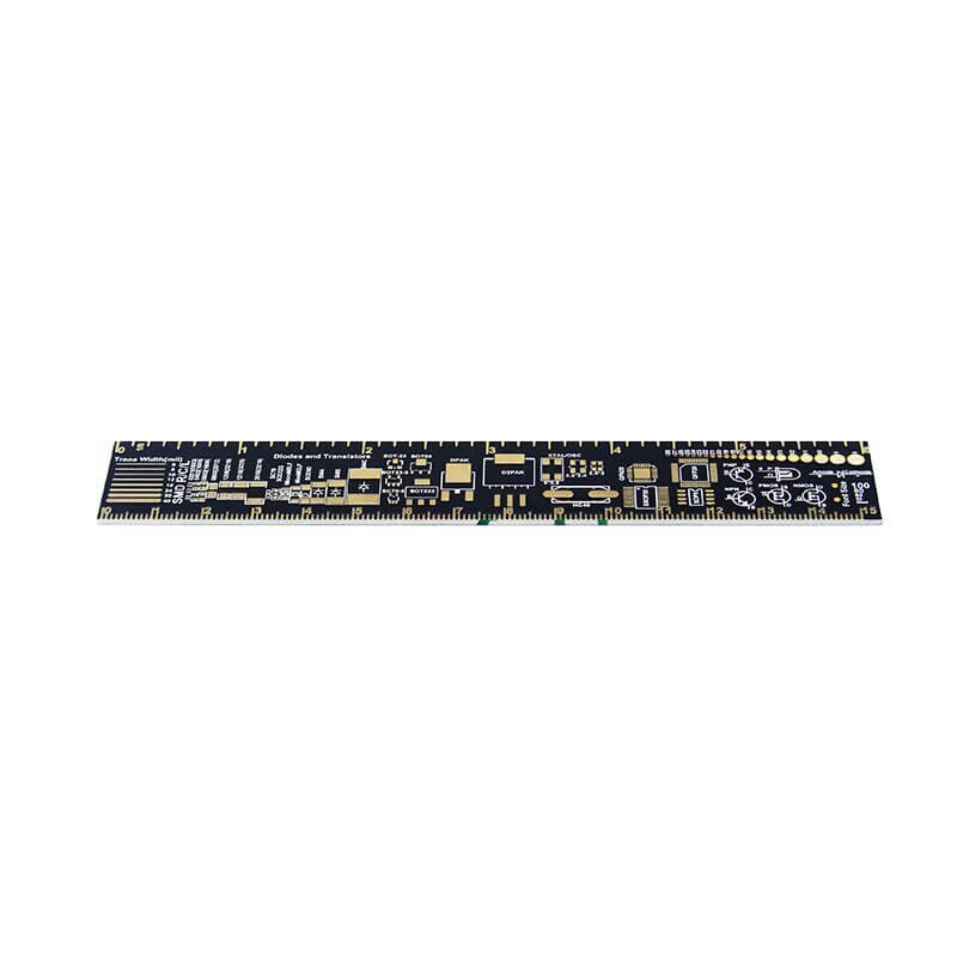 15cm PCB ruler, an invaluable measuring tool for hobbyists and professionals working with Raspberry Pi.