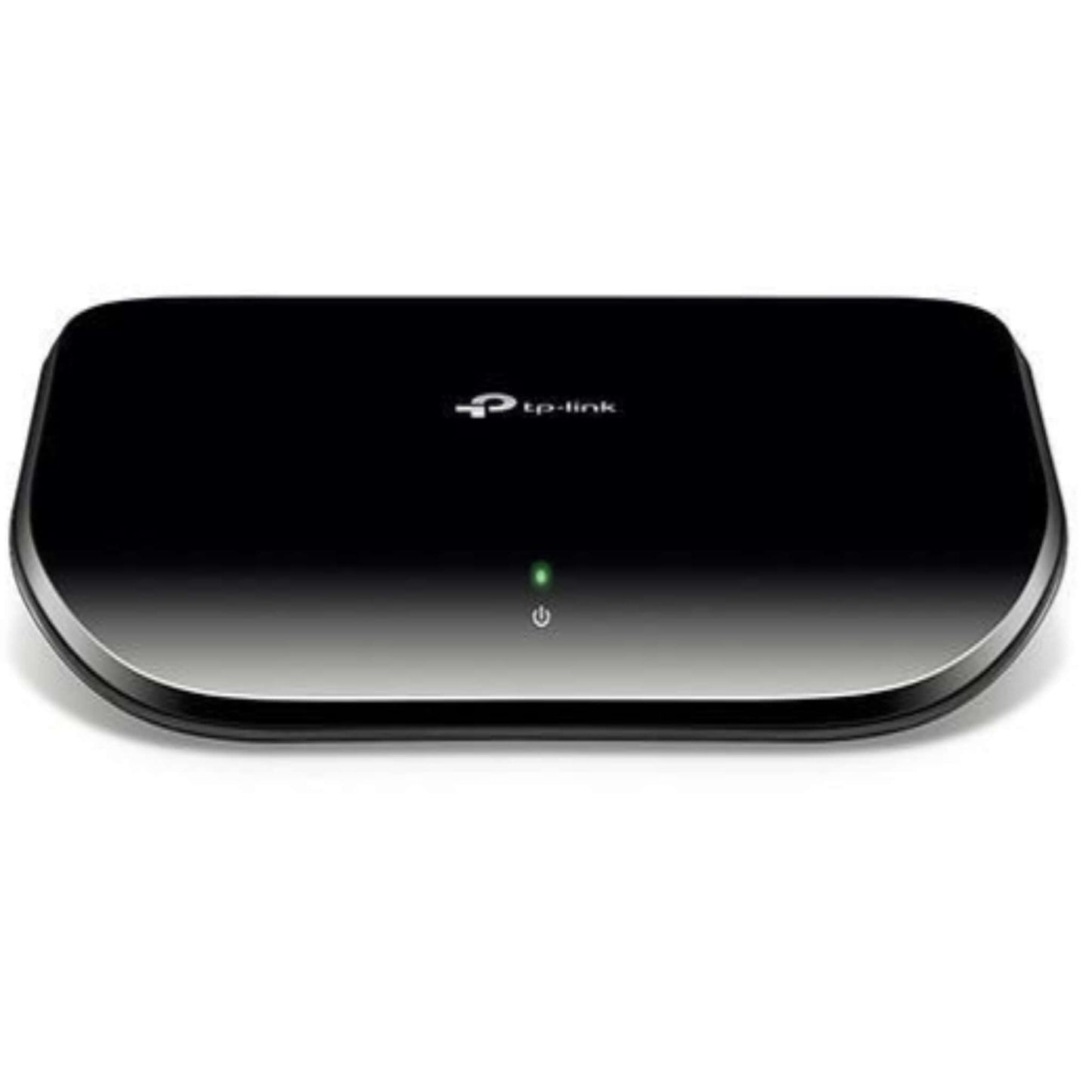 TP-LINK TL-SG1005D 5-Port Gigabit Desktop Switch with power indicator light.