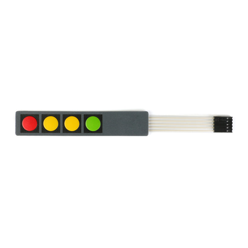 1 2 3 4 Key Button Membrane Switch for Arduino