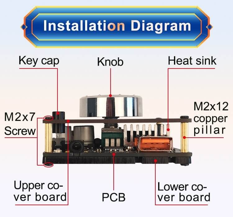 Bluetooth Amplifier Module 50w + 50w - Sun Cheong Computer Company Limited