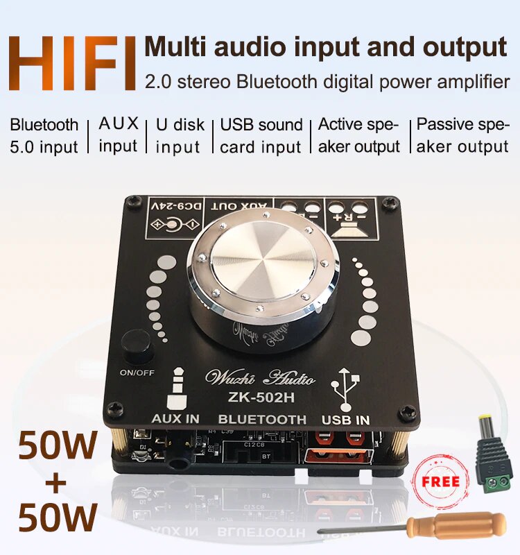 bluetooth amplifer module hk