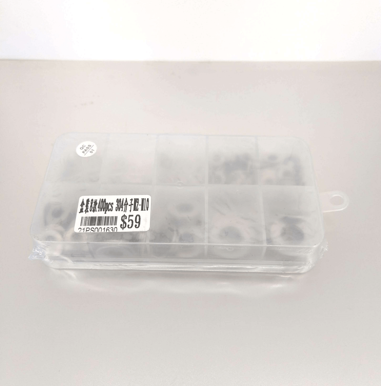 M2 - M10 304 Stainless Steel Flat Washers Set 400 pcs - Sun Cheong Computer Company Limited