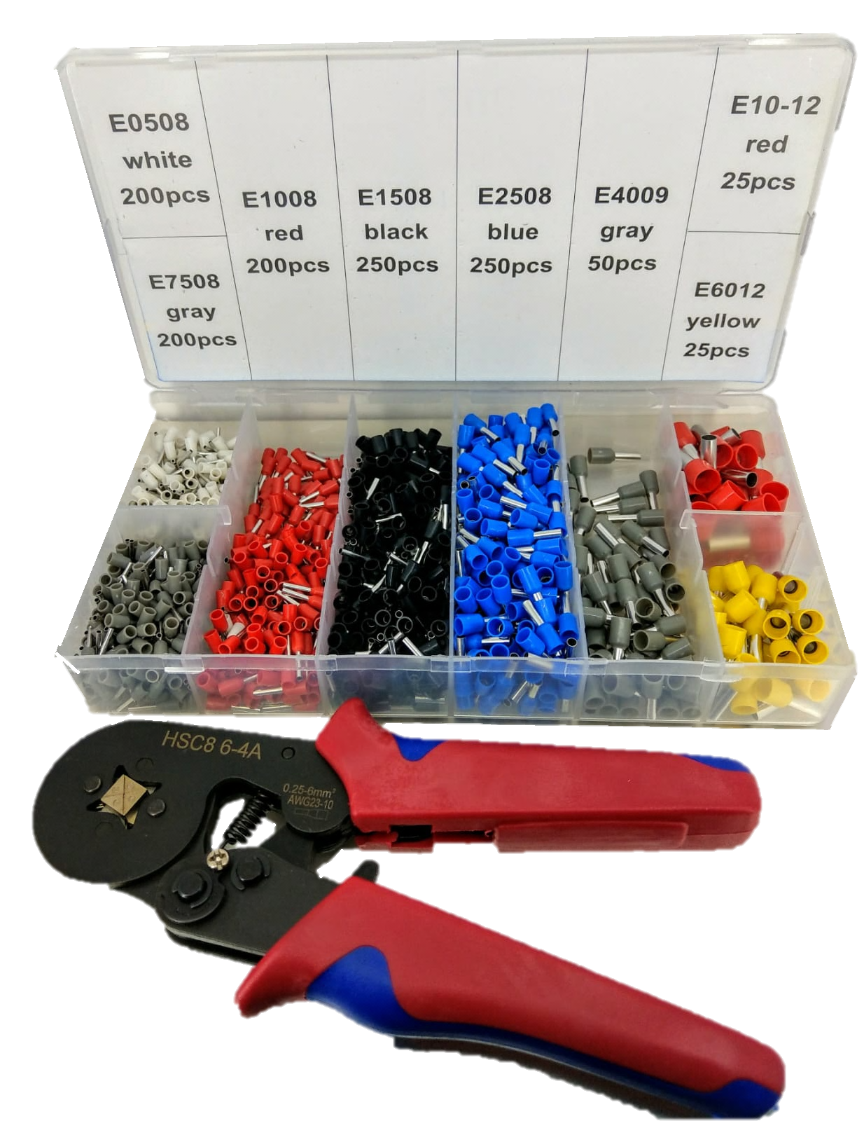 Insulated Non-insulated Wire Connector Terminal Kit