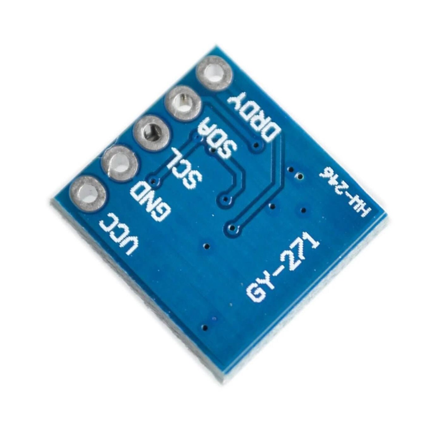 GY-271 HMC5883L three-axis compass magnetometer sensor module electronic circuit board.