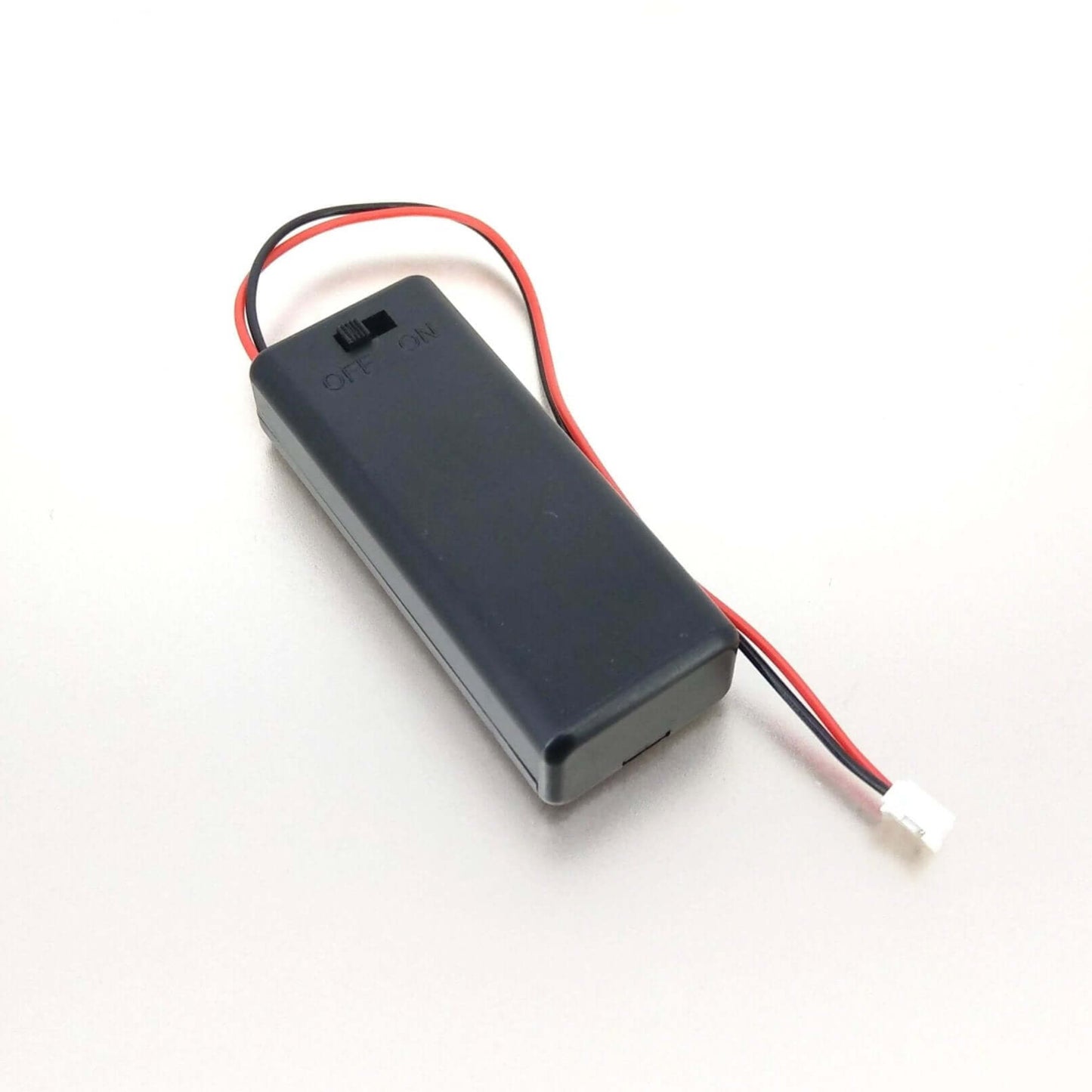 Microbit AAAx2 battery holder with switch and JST connector for powering BBC micro:bit projects.