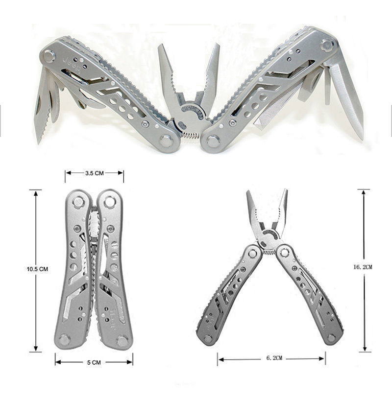 Multi-function Outdoor Set Pliers Knife Stainless Steel Camping Screwdriver