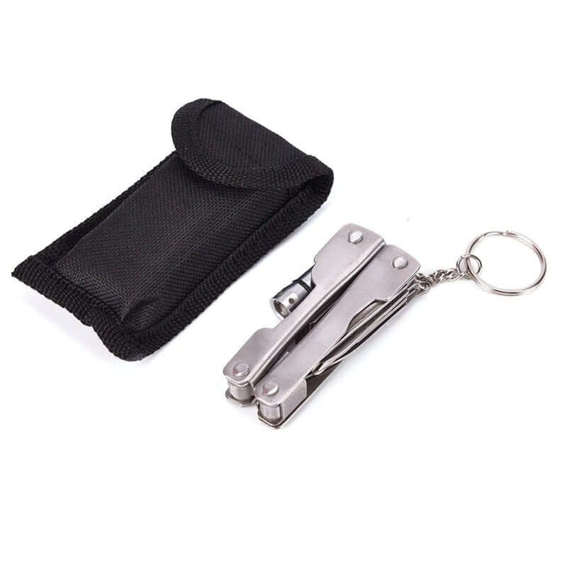 Multitool Keychain Plier Portable Multi - function Plier Tool with LED Light - Sun Cheong Computer Company Limited
